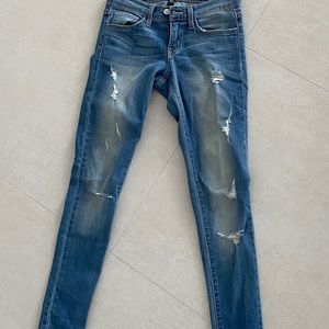 Flying monkey ripped jeans